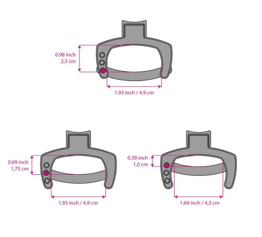 Кольцо с зажимом для мошонки для пояса верности Pubic Enemy - MyStim - купить с доставкой в Иваново