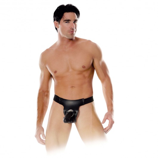 Полый страпон Mr. Big Hollow 8  Strap-on - 20,3 см. - Pipedream - купить с доставкой в Иваново