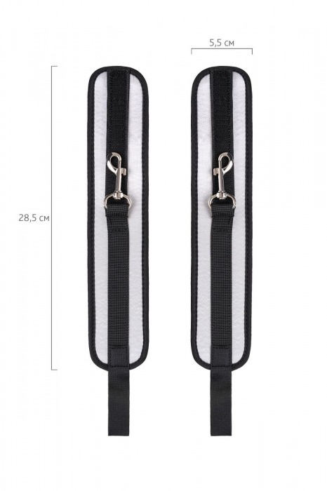 Серебристо-черные оковы Anonymo - ToyFa - купить с доставкой в Иваново