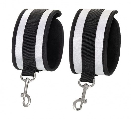 Серебристо-черные оковы Anonymo - ToyFa - купить с доставкой в Иваново