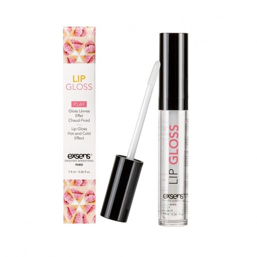 Блеск для губ Lip Gloss Strawberry с ароматом клубники - 7 мл. - Exsens - купить с доставкой в Иваново