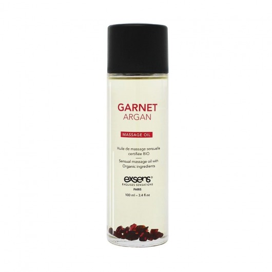 Органическое массажное масло GARNET ARGAN - 100 мл. - Exsens - купить с доставкой в Иваново