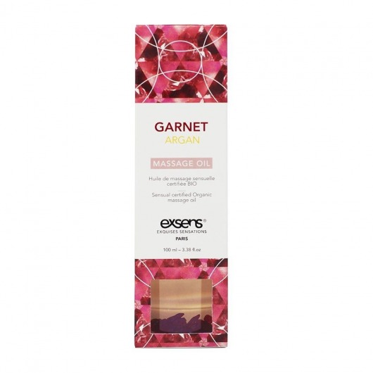 Органическое массажное масло GARNET ARGAN - 100 мл. - Exsens - купить с доставкой в Иваново