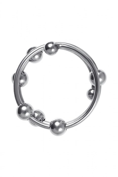 Большое металлическое кольцо под головку пениса - ToyFa - купить с доставкой в Иваново