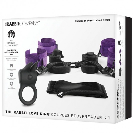 Любовный набор для двоих Couples Bedspreader Kit - The Rabbit Company - купить с доставкой в Иваново