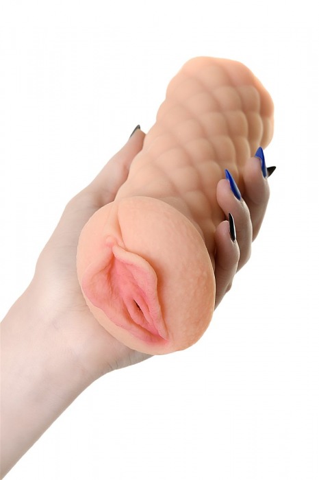 Телесный мастурбатор-вагина Elegance.002 с вибрацией - KOKOS - в Иваново купить с доставкой