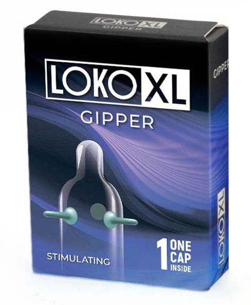 Стимулирующая насадка на пенис LOKO XL GIPPER - Sitabella - в Иваново купить с доставкой