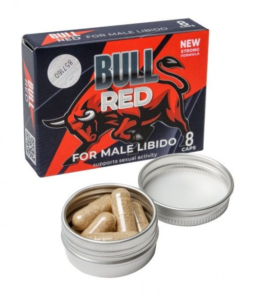 Пищевой концентрат для мужчин BULL RED - 8 капсул - Sitabella - купить с доставкой в Иваново