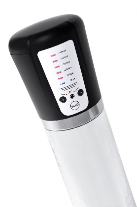 Прозрачная автоматическая помпа для пениса Sigurd - Sexus - в Иваново купить с доставкой