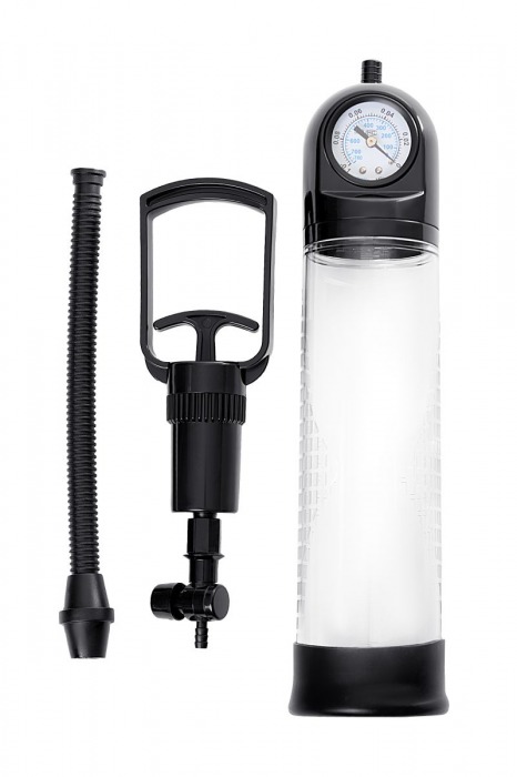 Прозрачная механическая помпа Helmer с манометром - Sexus - в Иваново купить с доставкой