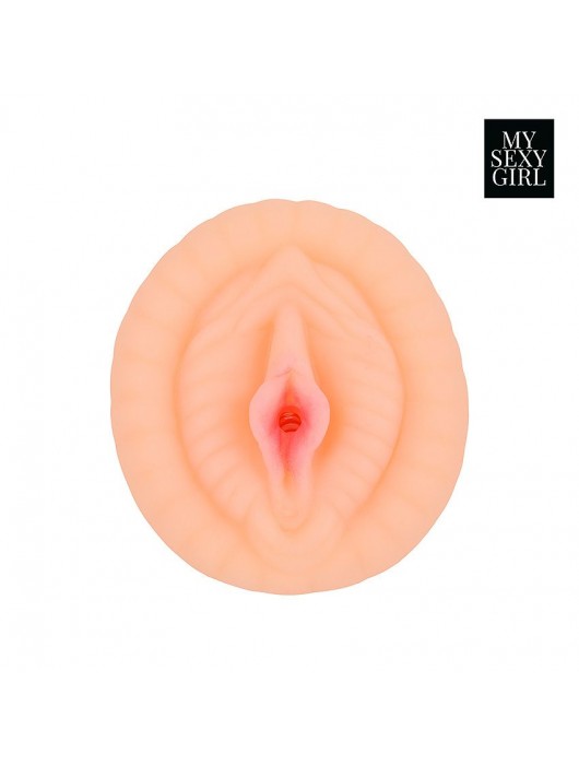 Реалистичный мастурбатор-вагина телесного цвета с вибрацией - Bior toys - в Иваново купить с доставкой