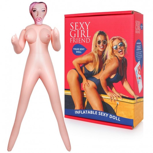 Надувная секс-кукла  Анджелина - Bior toys - в Иваново купить с доставкой