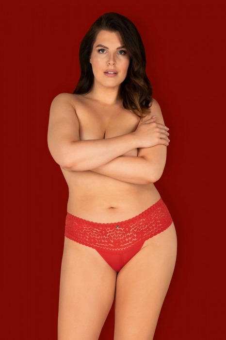 Роскошные трусики-панти Blossmina с цветочным узором - Obsessive купить с доставкой