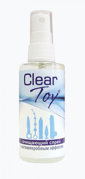 Очищающий спрей Clear Toy с антимикробным эффектом - 100 мл. - Биоритм - купить с доставкой в Иваново