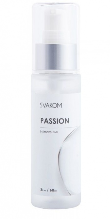 Смазка на водной основе Passion Intimate Gel - 60 мл. - Svakom - купить с доставкой в Иваново