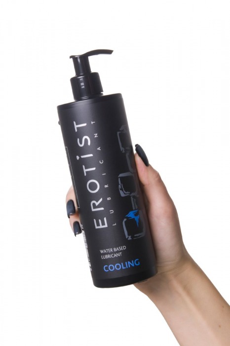 Лубрикант на водной основе Erotist Cooling с охлаждающим эффектом - 400 мл. - Erotist Lubricants - купить с доставкой в Иваново