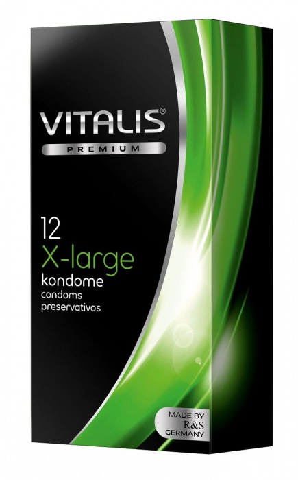Презервативы увеличенного размера VITALIS PREMIUM x-large - 12 шт. - Vitalis - купить с доставкой в Иваново