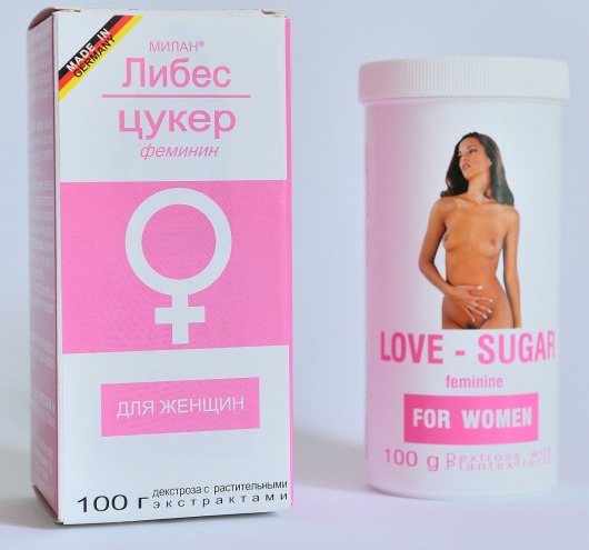 Сахар любви для женщин Liebes-Zucker-Feminin - 100 гр. - Milan Arzneimittel GmbH - купить с доставкой в Иваново