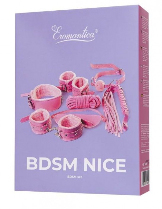 Набор для ролевых игр BDSM Nice - Eromantica - купить с доставкой в Иваново