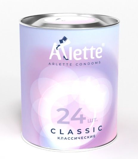 Классические презервативы Arlette Classic - 24 шт. - Arlette - купить с доставкой в Иваново