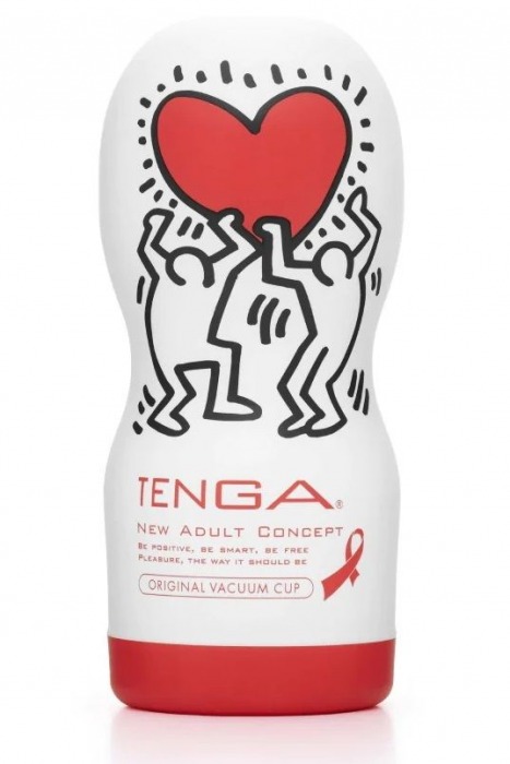 Мастурбатор Keith Haring Cup Deep Throat - Tenga - в Иваново купить с доставкой