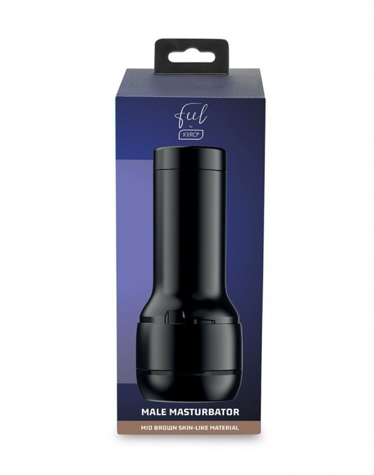 Коричневый мастурбатор-вагина Feel Stroker - Kiiroo - в Иваново купить с доставкой