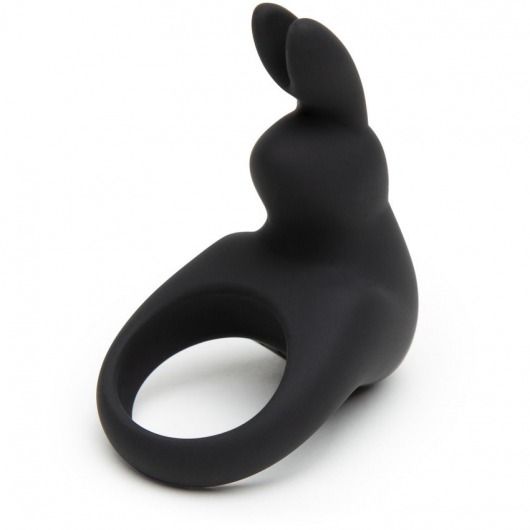 Черное эрекционное виброкольцо Happy Rabbit Rechargeable Rabbit Cock Ring - Happy Rabbit - в Иваново купить с доставкой