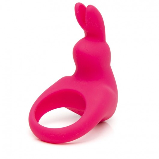 Розовое эрекционное виброкольцо Happy Rabbit Rechargeable Rabbit Cock Ring - Happy Rabbit - в Иваново купить с доставкой