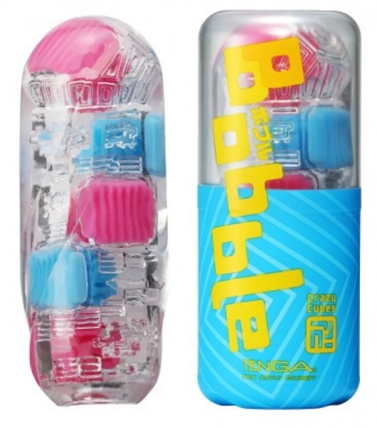 Мастурбатор Tenga Bobble Crazy Cubes - Tenga - в Иваново купить с доставкой