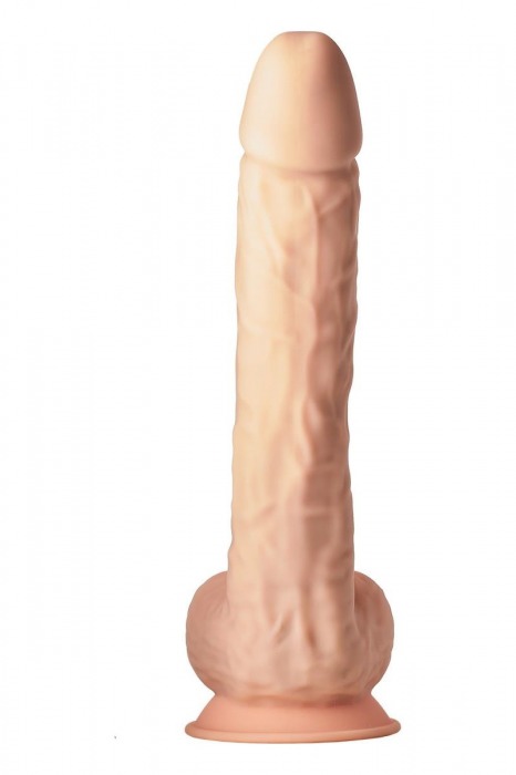 Телесный фаллоимитатор-гигант XXL Dildo - 38 см. - Dream Toys