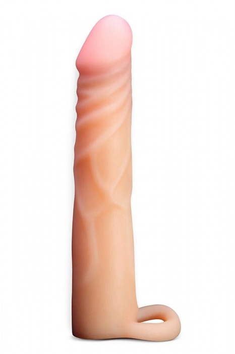 Телесная насадка на пенис Cock Xtender - 17,7 см. - Blush Novelties - в Иваново купить с доставкой