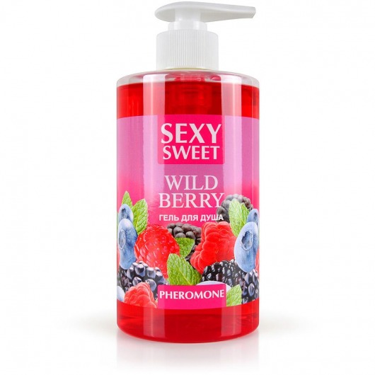 Гель для душа Sexy Sweet Wild Berry с ароматом лесных ягод и феромонами - 430 мл. -  - Магазин феромонов в Иваново