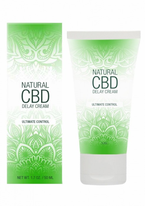 Крем-пролонгатор Natural CBD Delay Cream - 50 мл. - Shots Media BV - купить с доставкой в Иваново