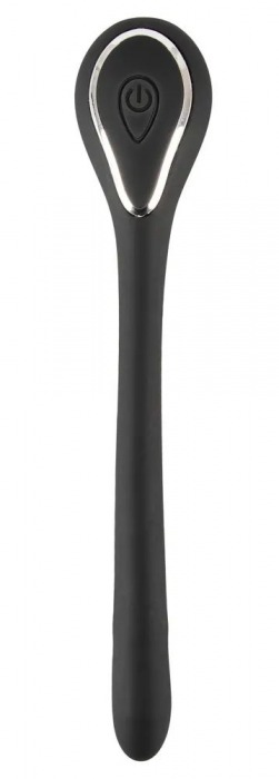 Черный гибкий уретральный стимулятор с вибрацией Vibrating Bendable Dilator - 13,5 см. - Orion - купить с доставкой в Иваново