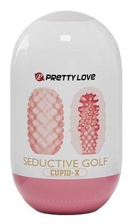 Розовый мастурбатор-яйцо Seductive Golf - Baile - в Иваново купить с доставкой