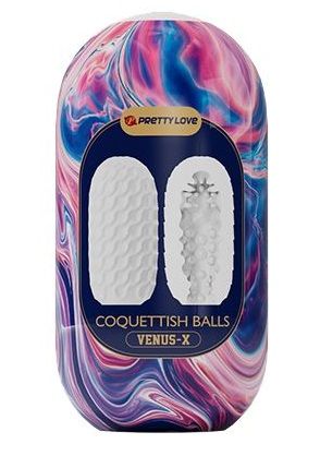 Мастурбатор в форме яйца Coquettish Balls - Baile - в Иваново купить с доставкой