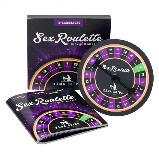 Настольная игра-рулетка Sex Roulette Kamasutra - Tease&Please - купить с доставкой в Иваново