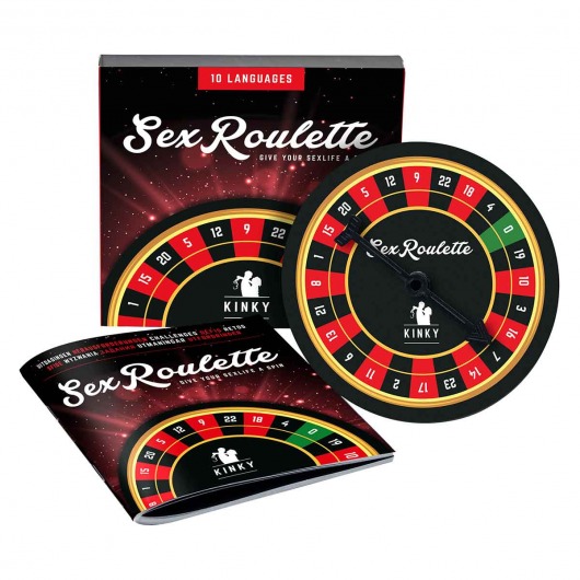 Настольная игра-рулетка Sex Roulette Kinky - Tease&Please - купить с доставкой в Иваново