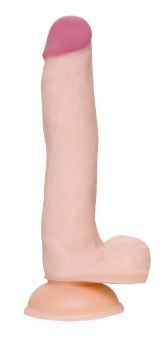 Телесный фаллоимитатор-реалистик Minc - 21 см. - A-toys купить с доставкой в интернет-магазине Orgasmix в Иваново Телесный фаллоимитатор-реалистик Minc - 21 см. - A-toys