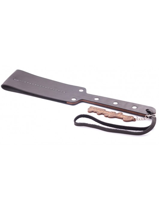 Гладкий мягкий удлиненный пэддл с заклепками - 32 см. - Crazy Handmade - купить с доставкой в Иваново