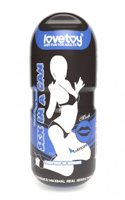 Мастурбатор-ротик без вибрации Sex In A Can Mouth Lotus Tunnel - Lovetoy - в Иваново купить с доставкой