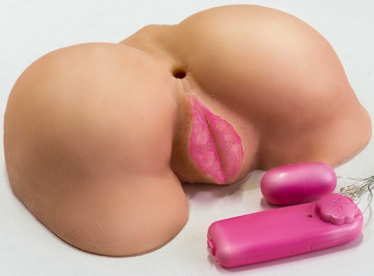 Вибровагина с двумя отверстиями и с выносным пультом - LOVETOY (А-Полимер) - в Иваново купить с доставкой