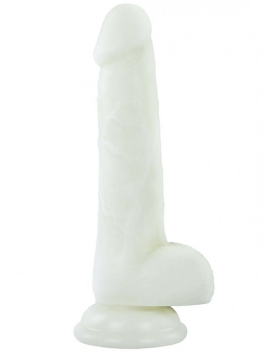 Светящийся в темноте фаллоимитатор 7 Inch Lumino Play Silicone Dildo - 18 см. - Lovetoy