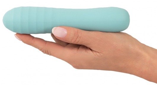 Аквамариновый мини-вибратор Straight Vibrator - 16,4 см. - Orion
