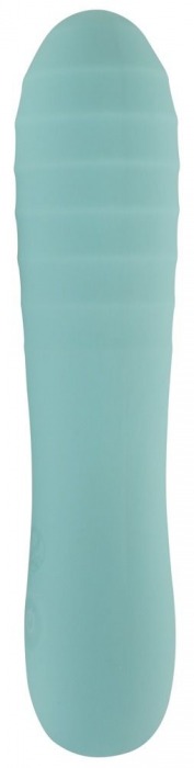 Аквамариновый мини-вибратор Straight Vibrator - 16,4 см. - Orion