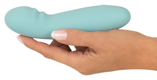 Аквамариновый мини-вибратор Cuties G-Spot Vibrator - 15,5 см. - Orion