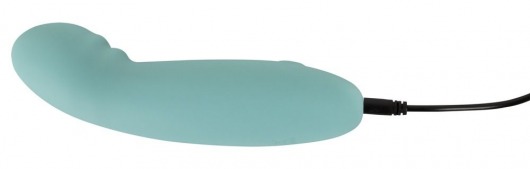 Аквамариновый мини-вибратор Cuties G-Spot Vibrator - 15,5 см. - Orion
