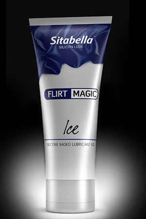 Силиконовая гель-смазка FLIRT MAGIC Ice с лёгким пролонгирующим эффектом - 75 мл. - Sitabella - купить с доставкой в Иваново