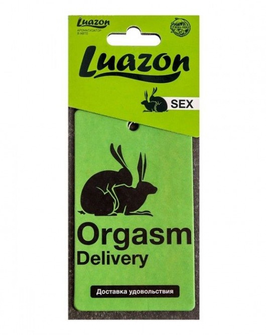 Ароматизатор в авто «Orgasm» с ароматом мужского парфюма - Luazon - купить с доставкой в Иваново