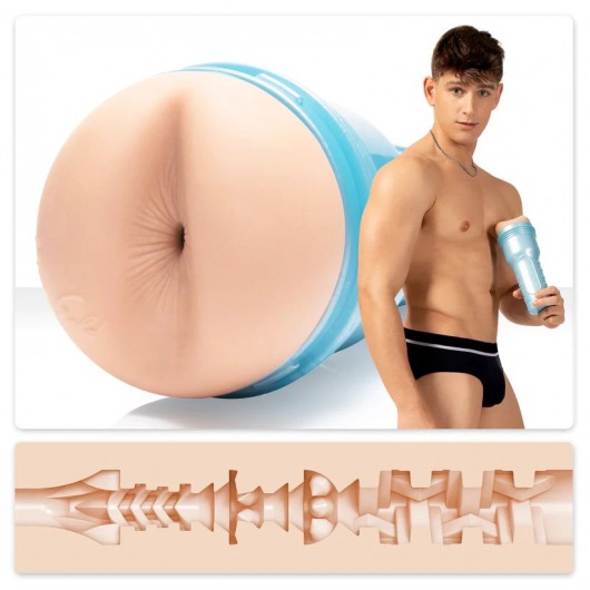 Мастурбатор-анус Fleshjack Boys - Reno Gold Golden Boy - Fleshlight - в Иваново купить с доставкой
